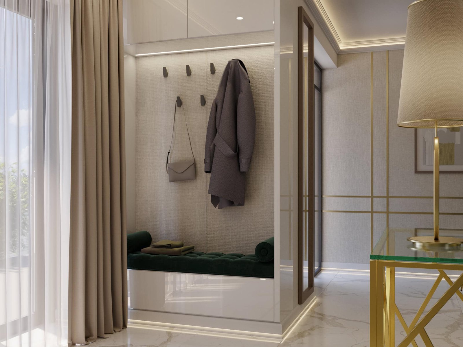 Airbnb com design de luxo